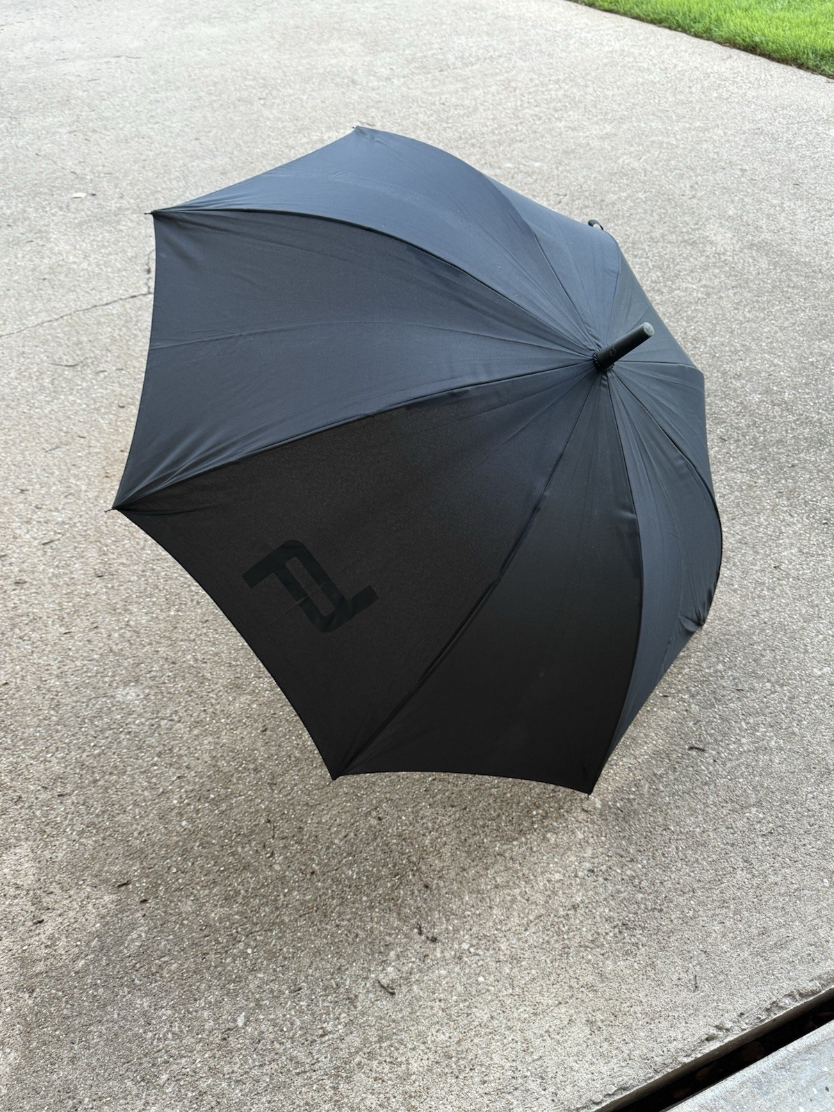 Large Porsche Design Black Umbrella