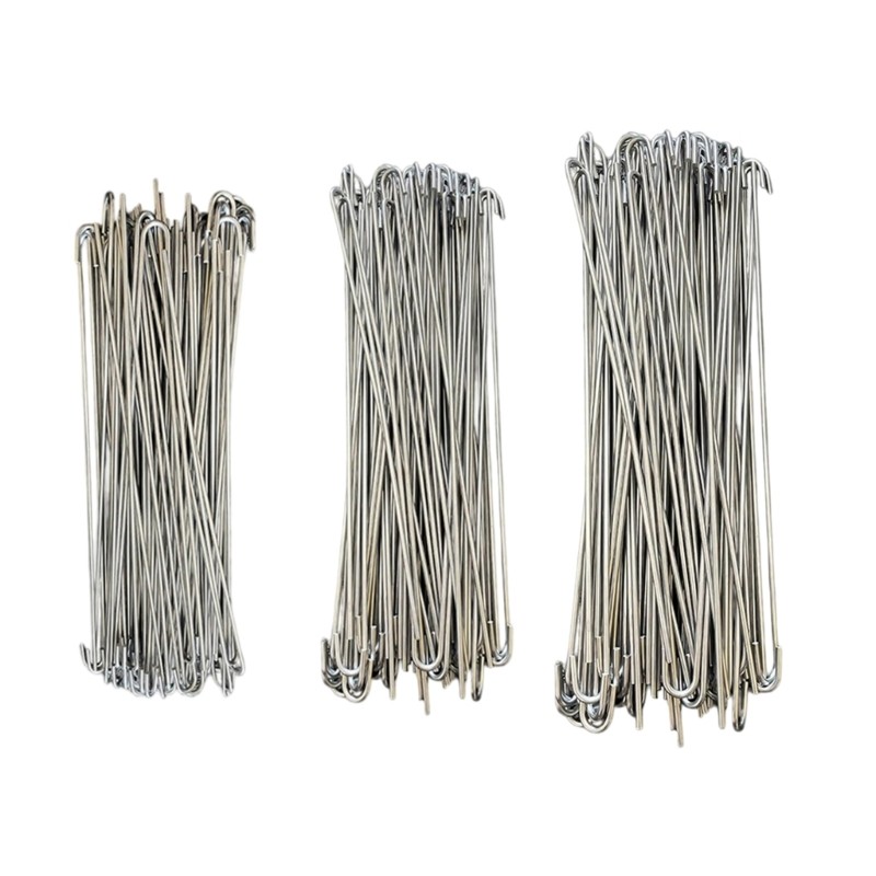 100Pcs Heavy Duty Gauge Fence Ties for Chain Link Fence Garden Fence Repair
