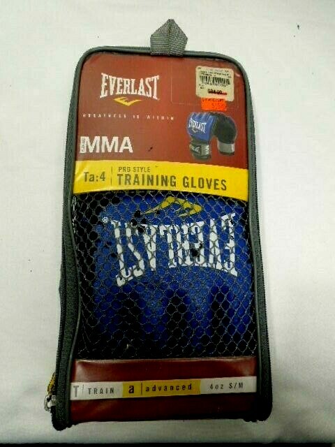 Everlast MMA Pro Style Training Gloves 7778RBSM Ta: 4 Advanced 4oz. S/M