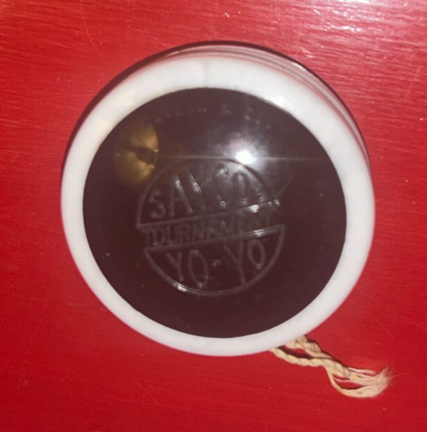 Rare Vintage Sayco Yo-Yo Black & White