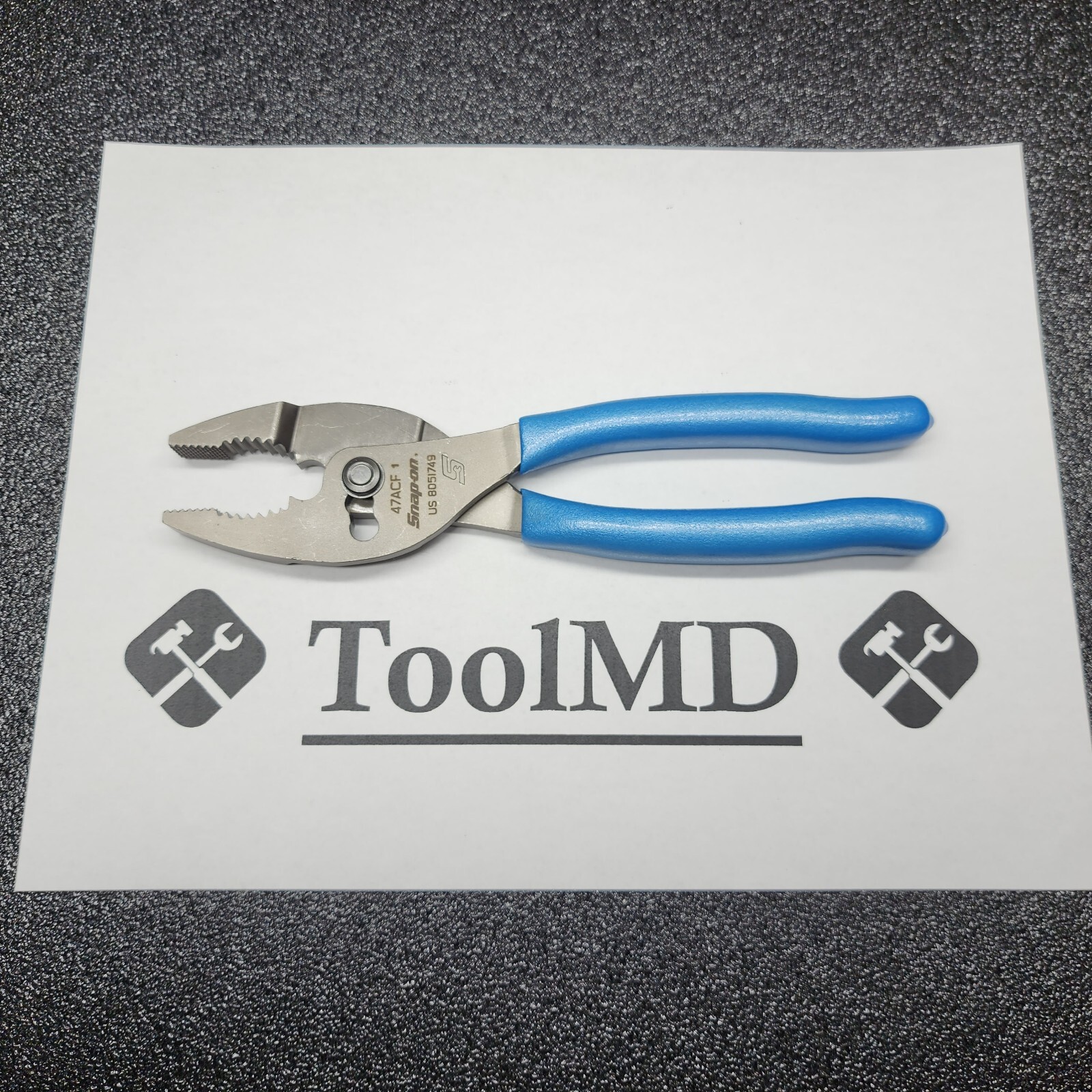 Snap-on Tools USA NOS LIMITED PEARL BLUE 8" Combination Slip-Joint Pliers 47ACF