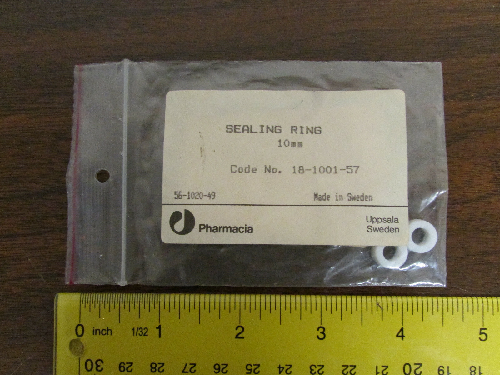 2 Pieces  -- Pharmacia GE Healthcare 10mm Sealing Ring 18-1001-57 New