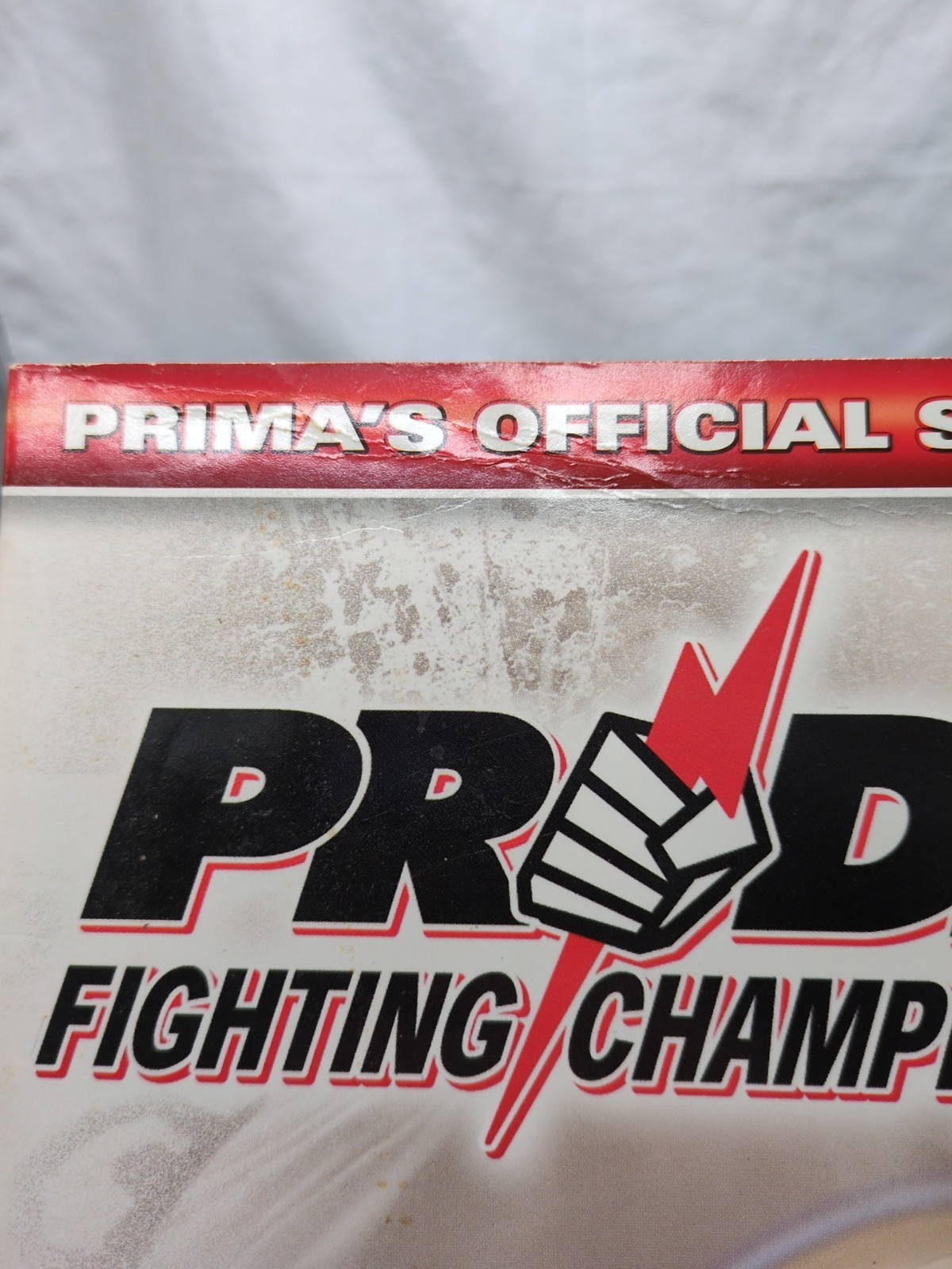 Pride Fighting Championships Primas Strategy Guide Book