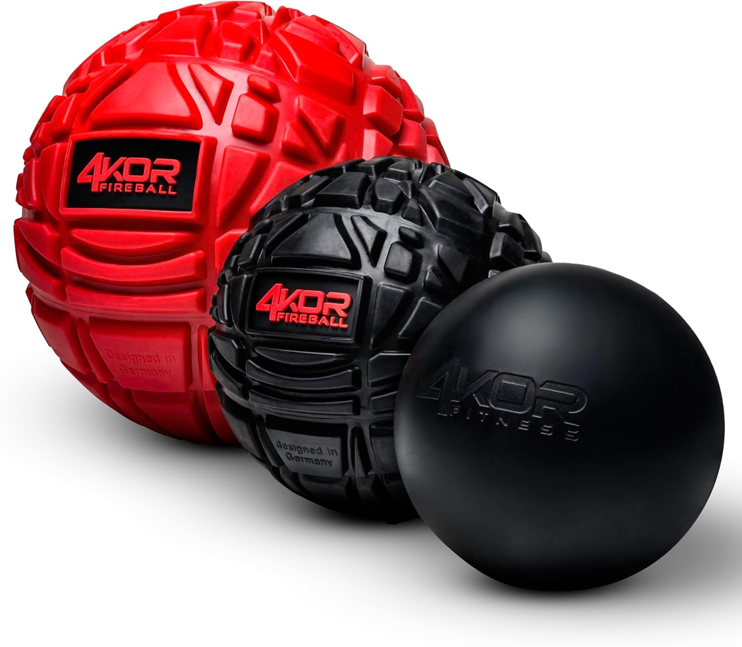 4KOR Massa Balls for Trigr Point Therapy - Myofascial Release Ball -