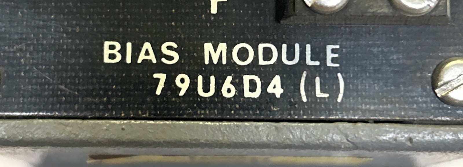 P&H,79U6D4(L),BIAS MODULE