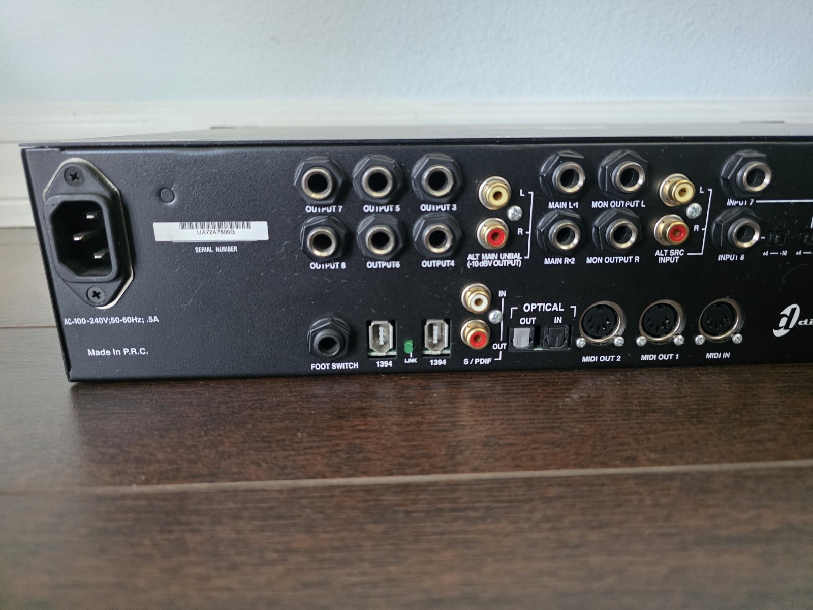 Digidesign Black Lion 220/270SP Mod BLA 002R 002 Rackmount Audio Interface #2