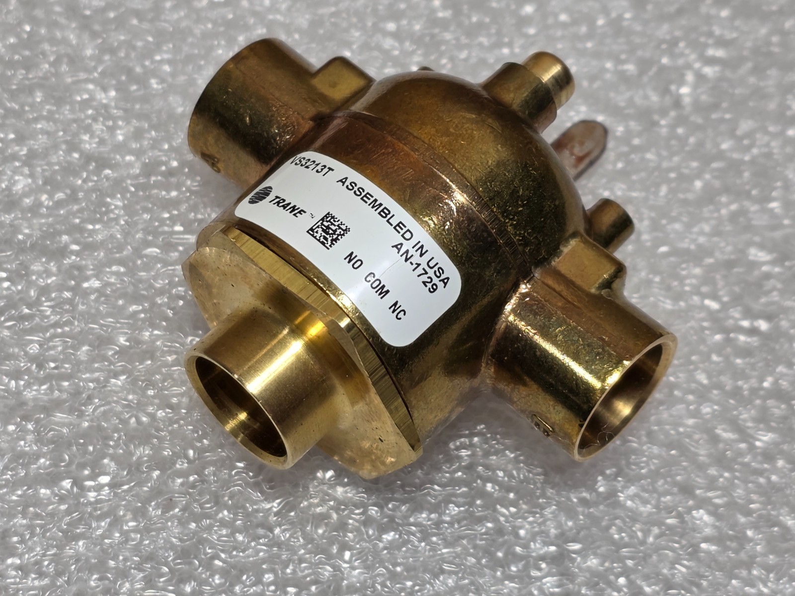Schneider Erie, TRANE VS3213 (T) High Temp 3 Way Zone Valve Body, 1/2" Sweat