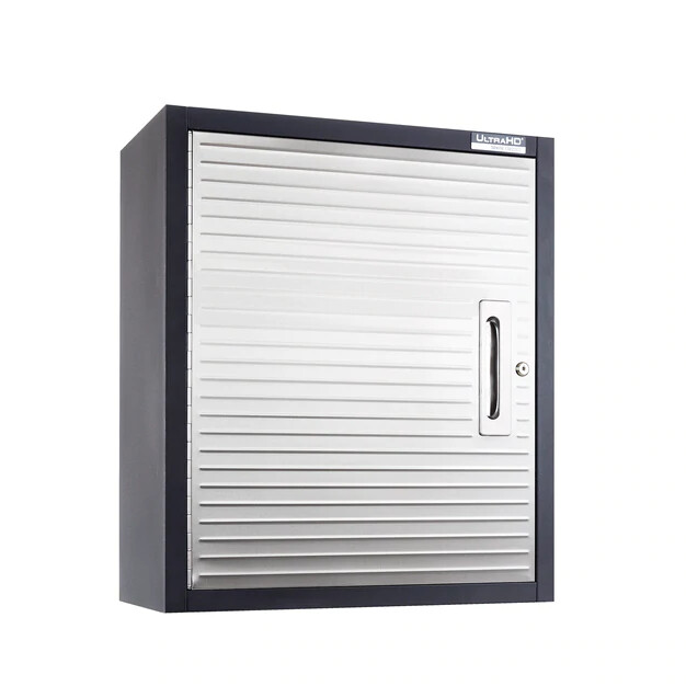 Seville Classics UltraHD Wall Storage Cabinet, 24" W x 12" D x 28" H