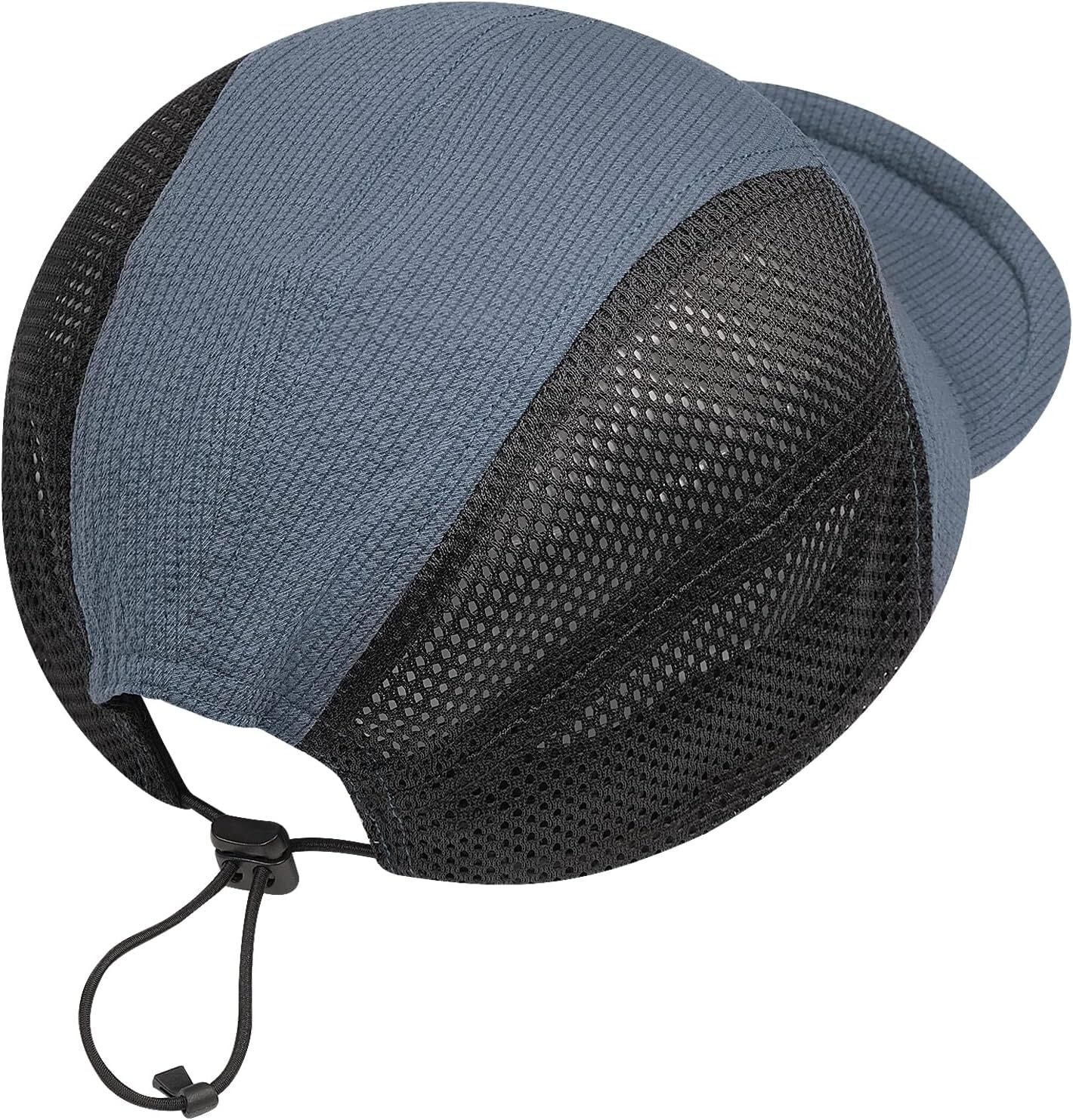 CLAPE Men Quick Dry Baseball Cap 5 Panel Hat Lightweight One Size, Dy13-grey