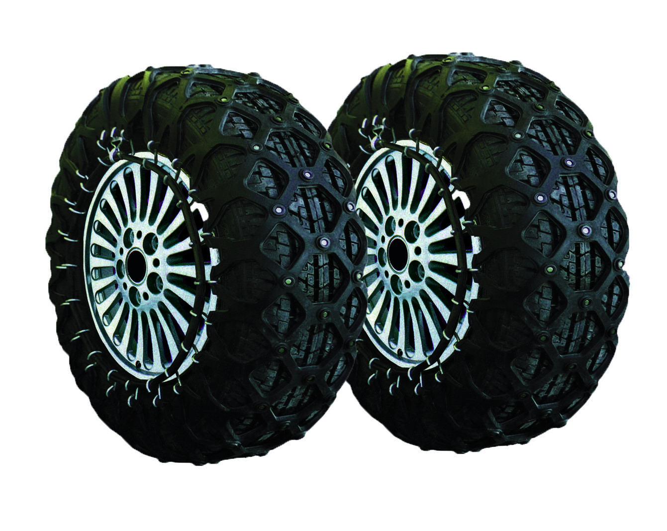 Anti Slip Natural Rubber Snow Tire Chain fits 215/75R16,225/65R17,245/55R18