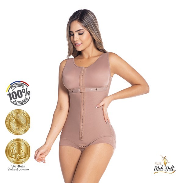 Melibelt  1030 Rosalia Mocha Post Surgery Shaper ~ Fajas Reductoras