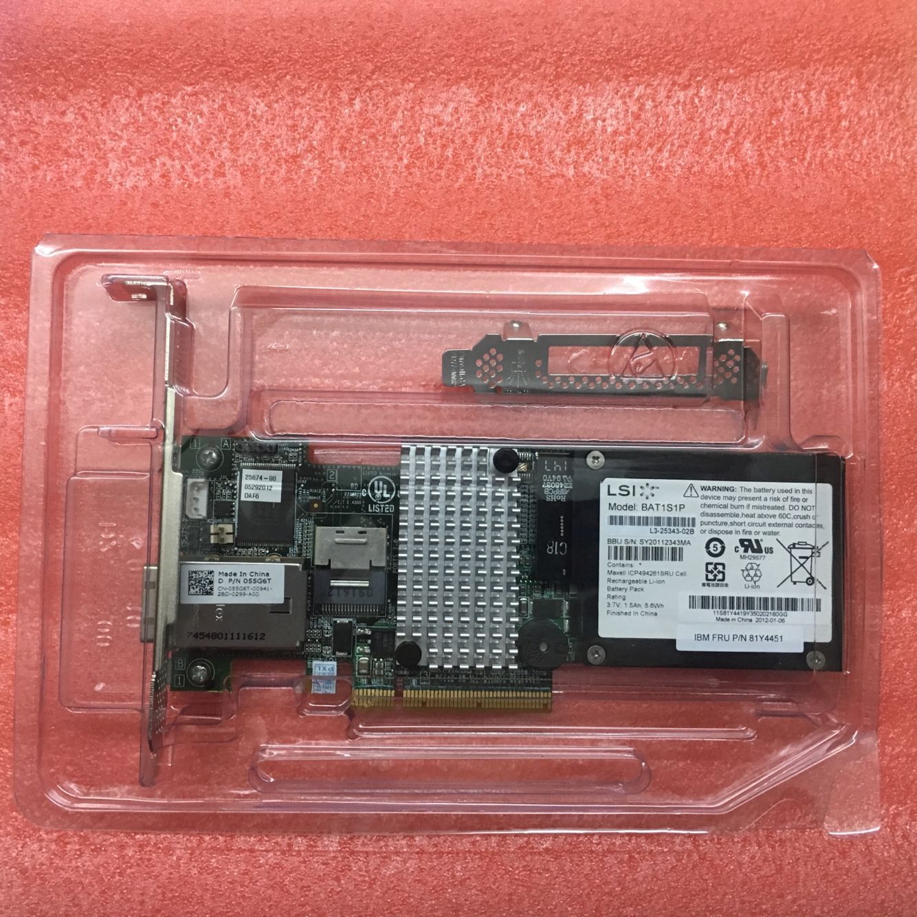 LSI/DELL 9280-4i4e 4 Int 4 Ext SAS/SATA 6G RAID Card RAID Controller +BBU