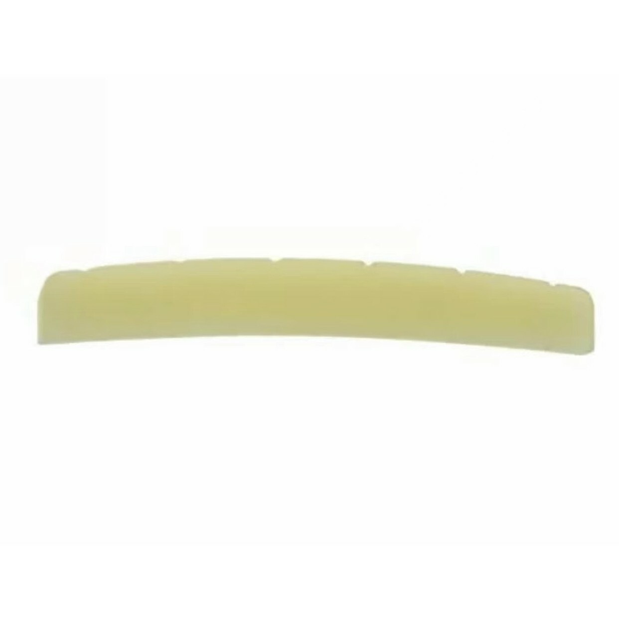 10pcs Unbleached Bone Radiused Bottom Nut for Fender Strat Tele Guitar 43mm ST