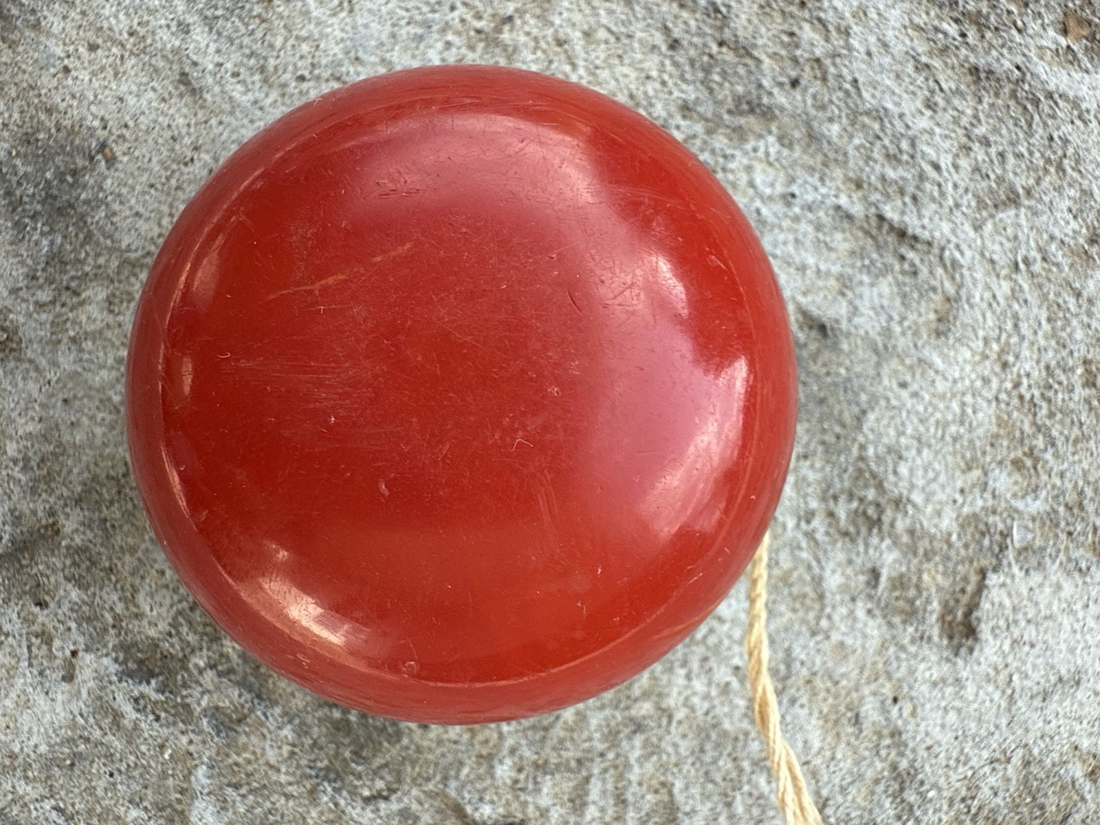 Vintage Olympic Yo-yo Red and White Festival Collectible