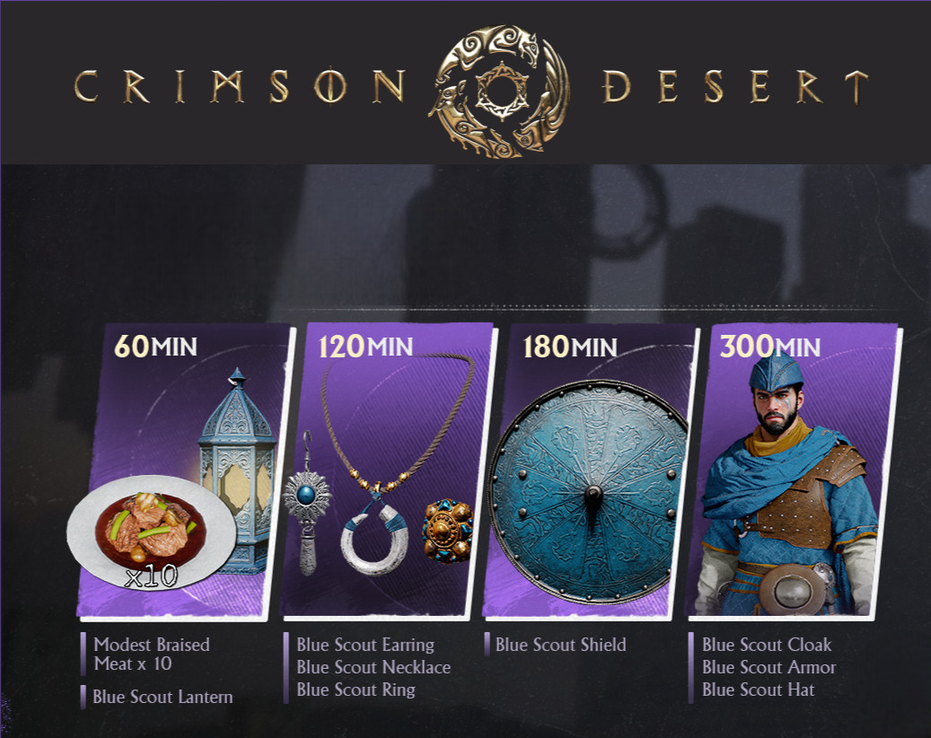 [4 XBOX CODES] Crimson Desert Exclusive Pack Xbox Series X|S Region: GLOBAL