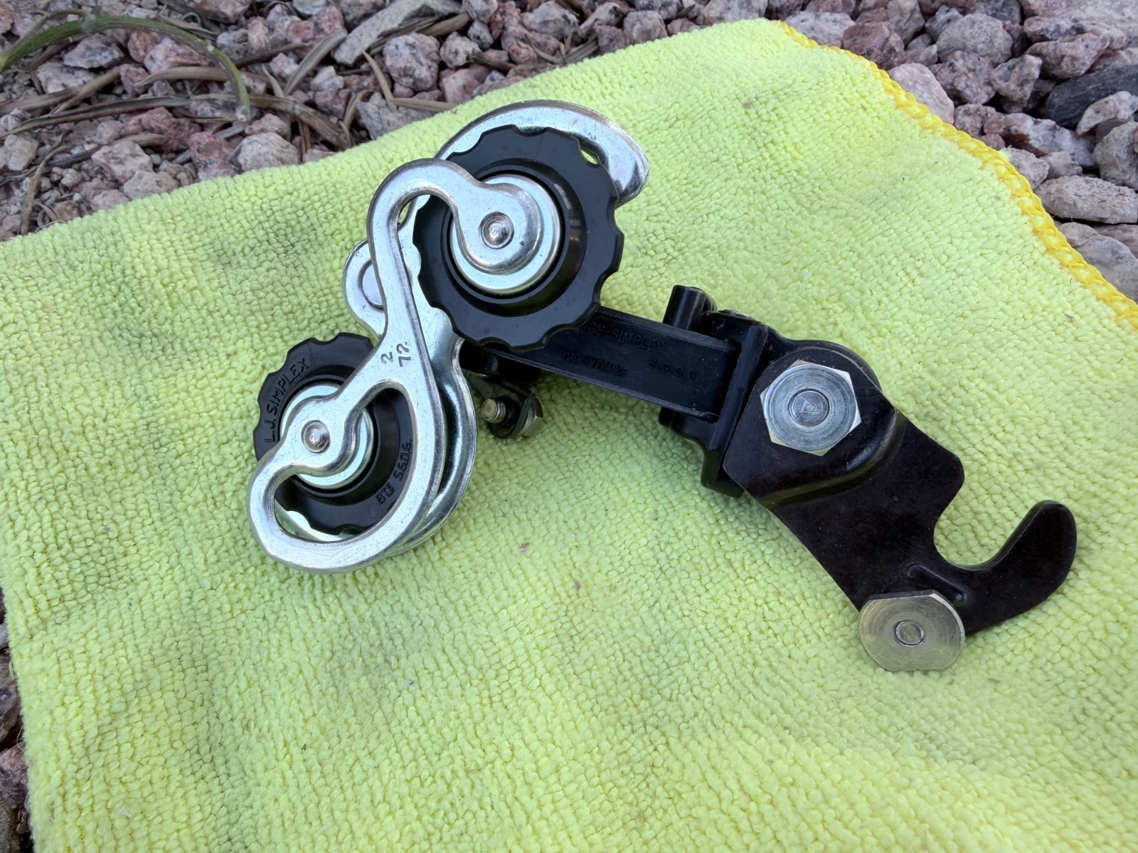NOS 1972 Simplex Prestige Rear Derailleur - AR637P/NI