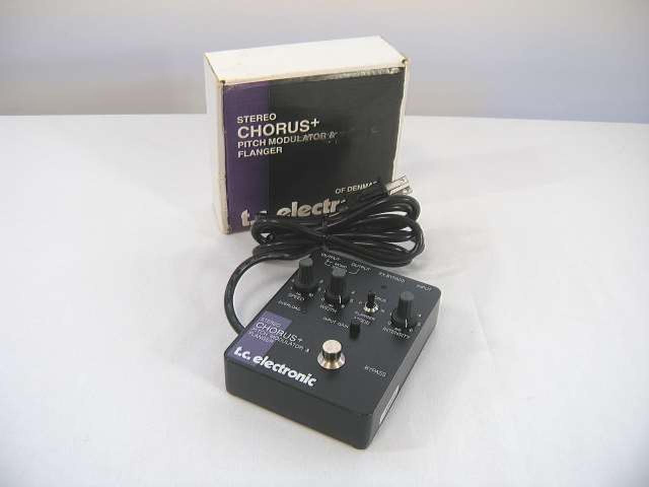 T.C. Electronic Stereo Chorus Flanger Effector Used Vintage No.12-31828