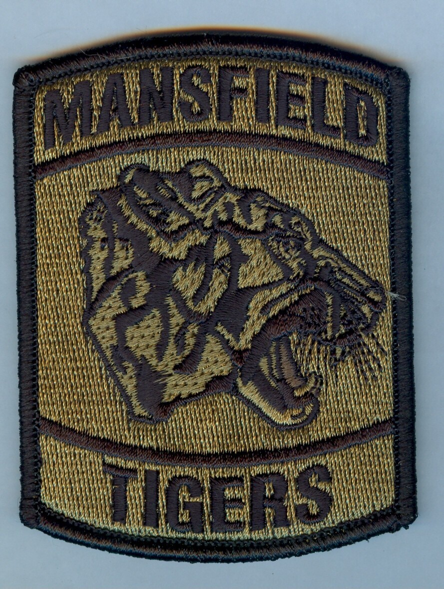 ARMY JROTC SSI - MANSFIELD HIGH SCHOOL TIGERS (MULTICAM / OCP PATTERN)  ... X