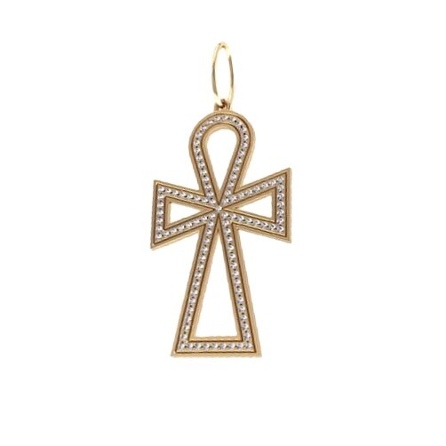 2 pcs Egypt Cross Pendant Wax patterns for lost wax casting  jewelry_ 50033