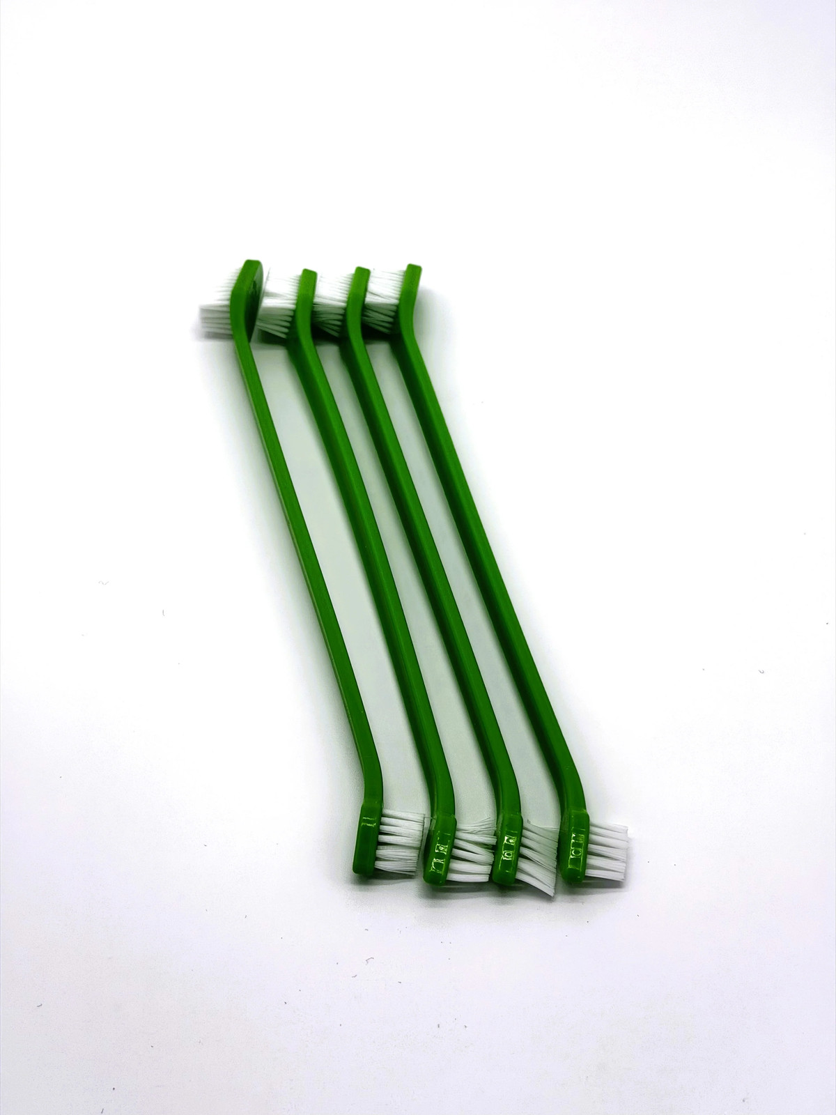 Double-Sided Pet Toothbrush 4-Pack | Soft Bristle Dog & Cat