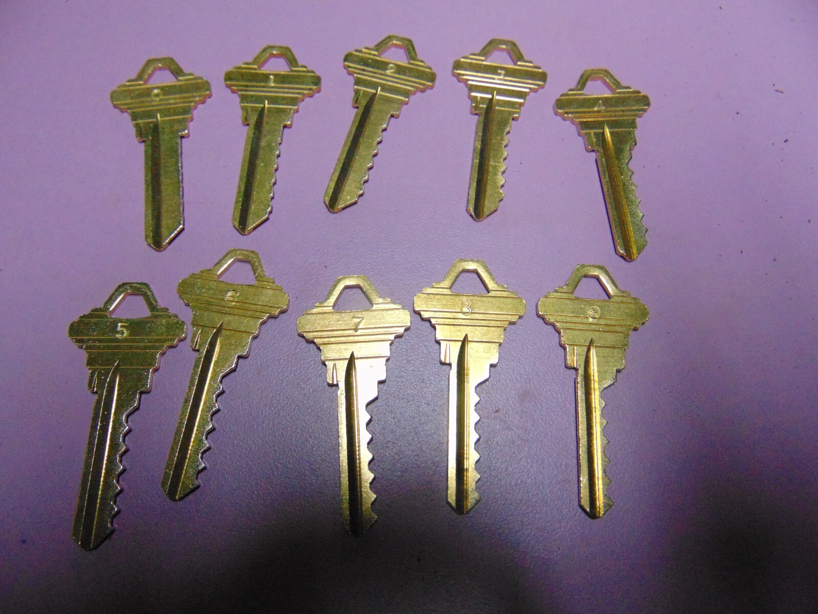SCHLAGE SC4    6 PIN  DEPTH  KEYS  0 - 9             LOCKSMITH