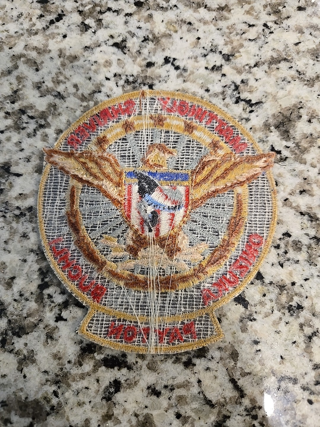 MATTINGLY SHRIVER ONIZUKA BUCHLI PAYTON NASA SPACE SHUTTLE PATCH