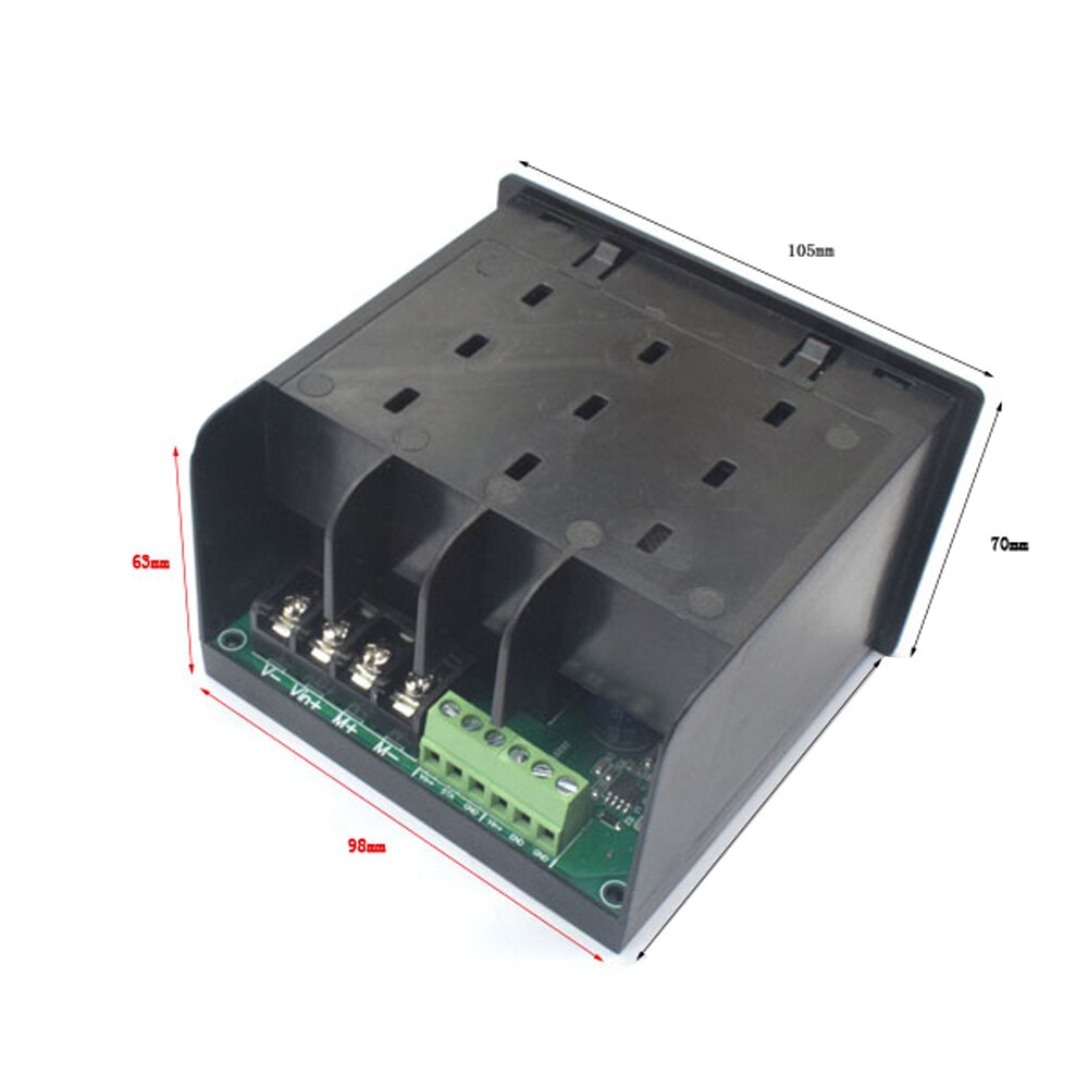 LCD Digital Display PWM DC Motor Speed Controller DC10-55V with Remote Control