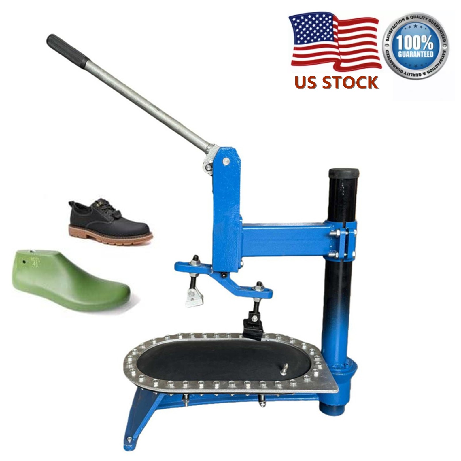 Manual Shoe Sole Press Machine for Shoes Pressing Plate Repair Simple Workshop