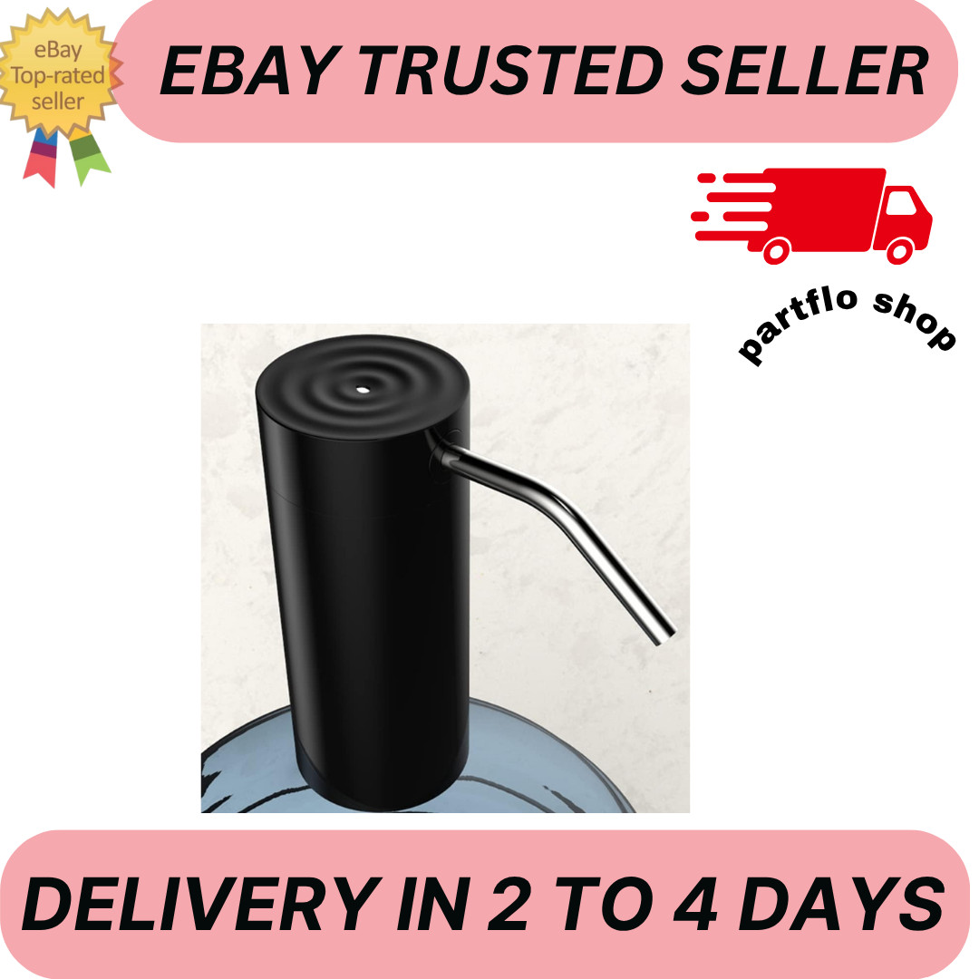 Electric Water Bottle Dispenser Pump, USB Charging for 2-6 Gallon Jugs