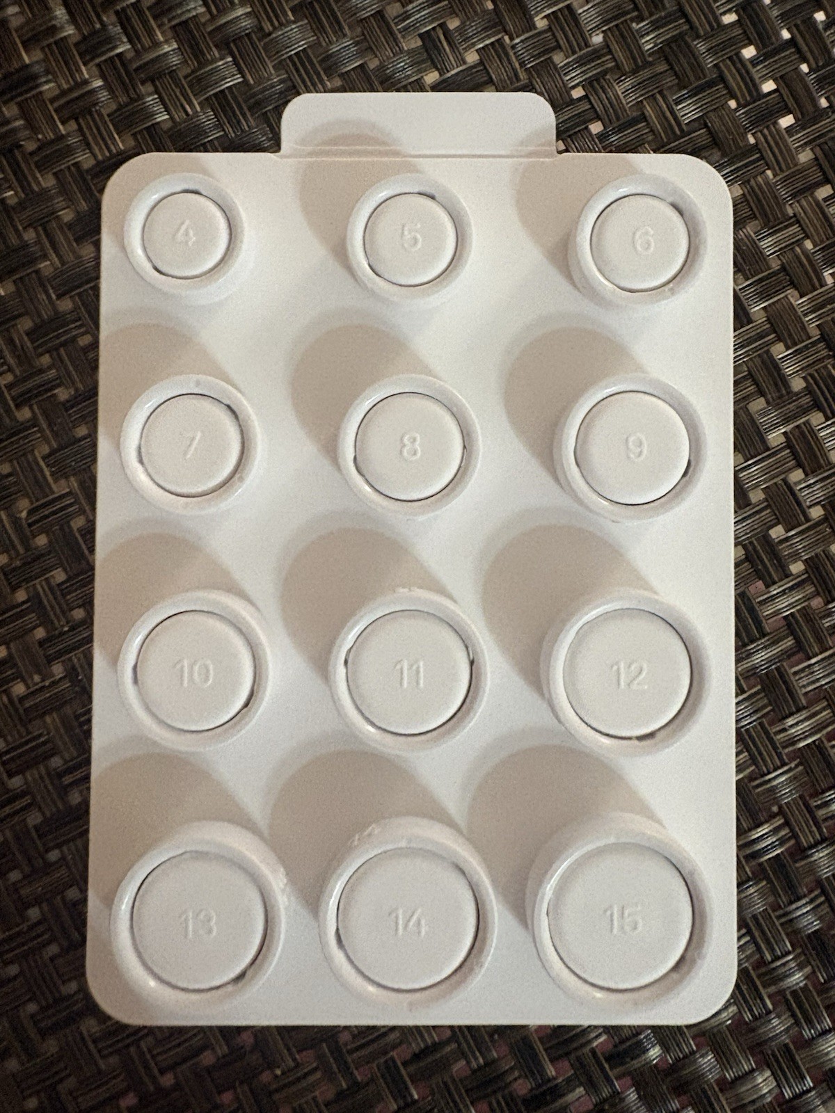 Oura Ring 4 Sizing Kit White for Oura Ring 4 Models