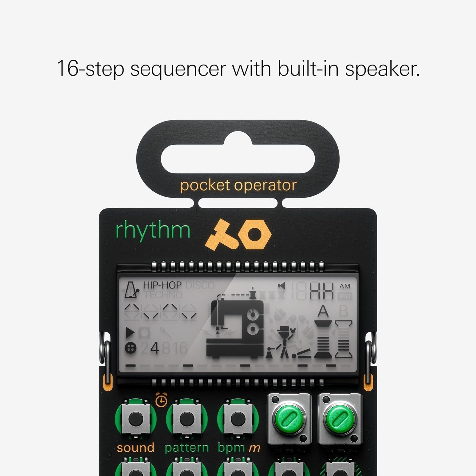 Teenage Engineering PO-12 Rhythm Drum Machine & Sequencer