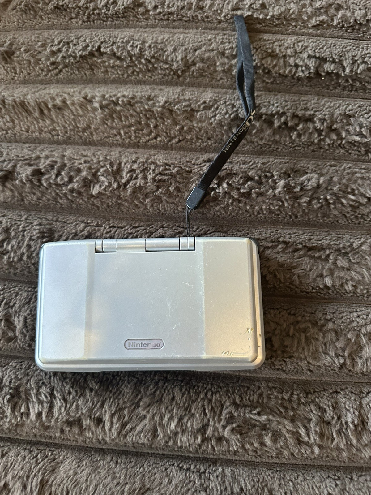 Original Nintendo DS Model - Silver - NTR-001 Tested/Working See Video