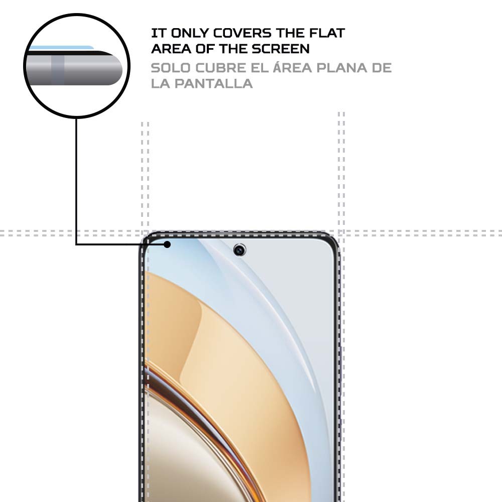 ANTISHOCK Screen protector for vivo V40 SE 80w