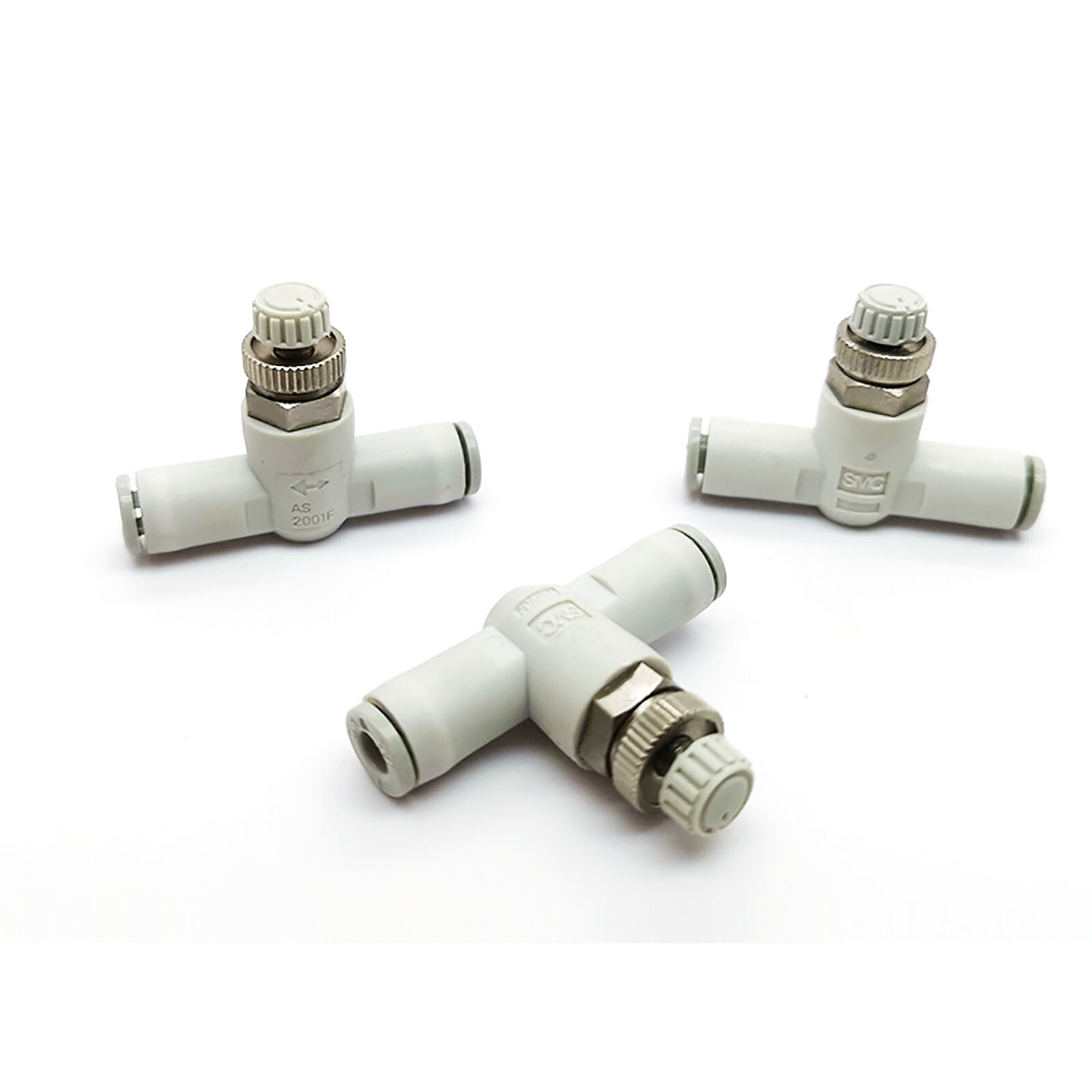 SMC AS1002F-06 Pneumatic Flow Control, Type: Inline, Tube Size: 6 (OD) mm