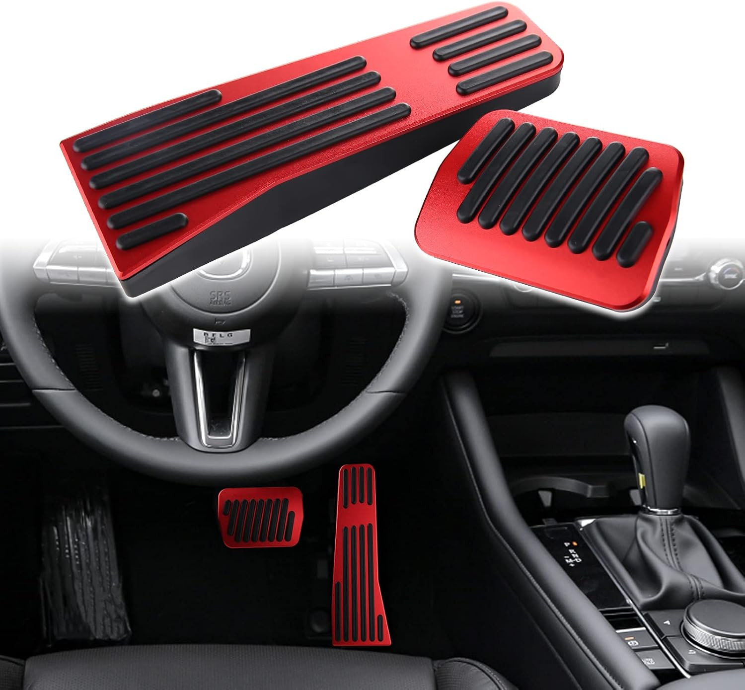 Compatible with Mazda 3 CX-30 MX-30 CX-50 CX-90 Accessories Sporty Anti-Slip Car
