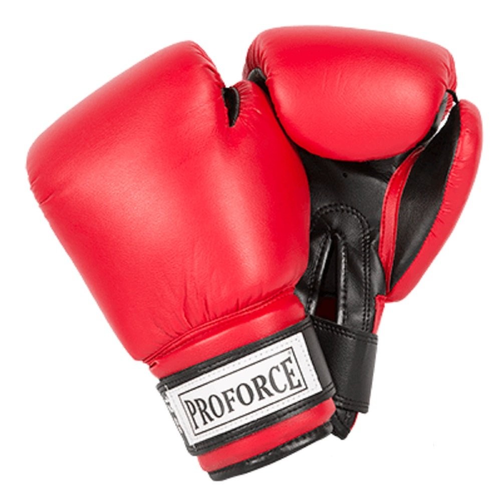 New Best Pro Force Leatherette Boxing Gloves Free Shipping