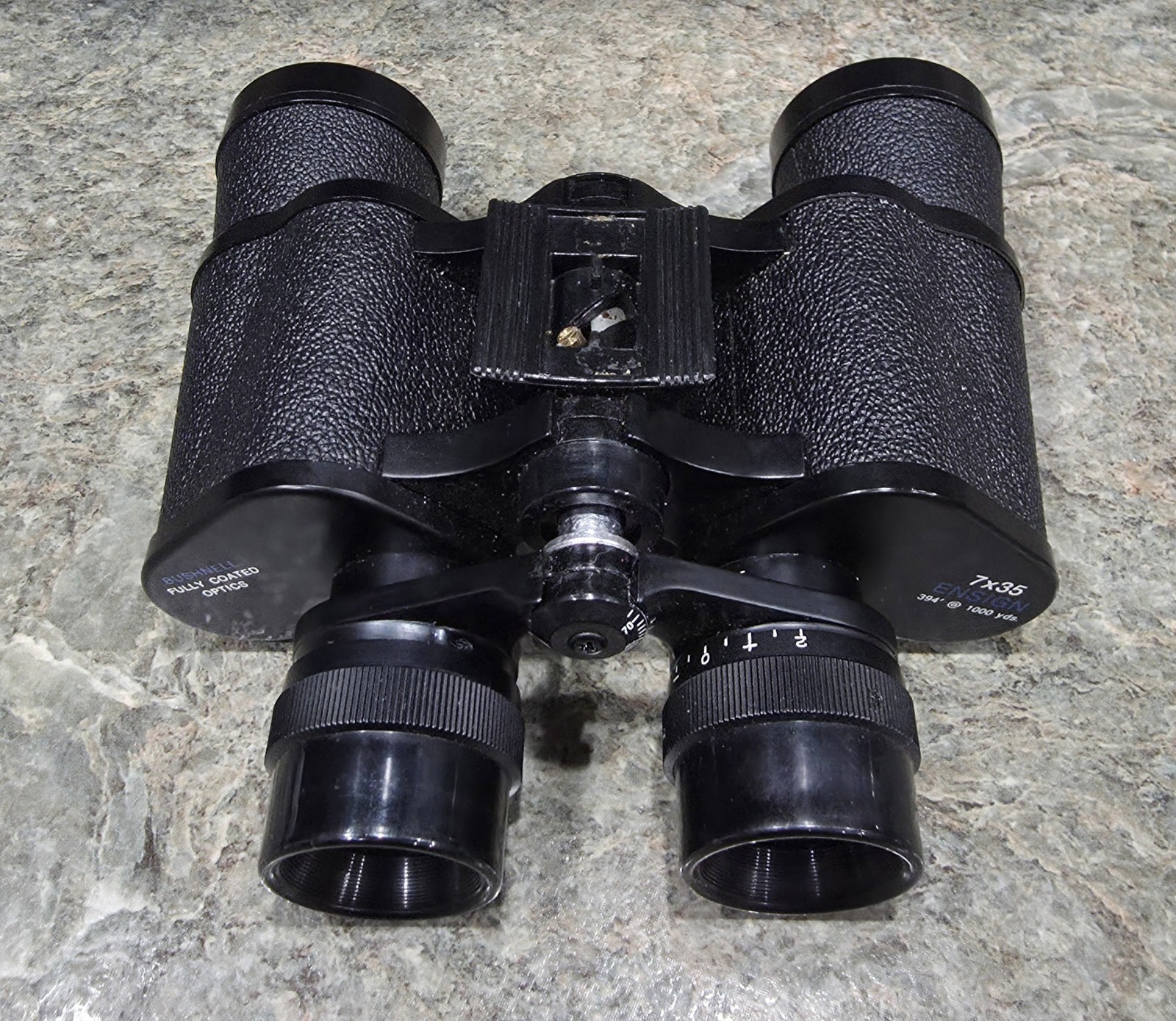 Bushnell Binoculars Ensign Some Scratches See Pics GOOD WORKING CONDITION