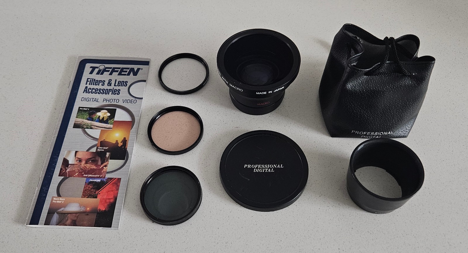 Canon PowerShot Accessory Bundle – Wide Angle Lens, Filters, Adapter