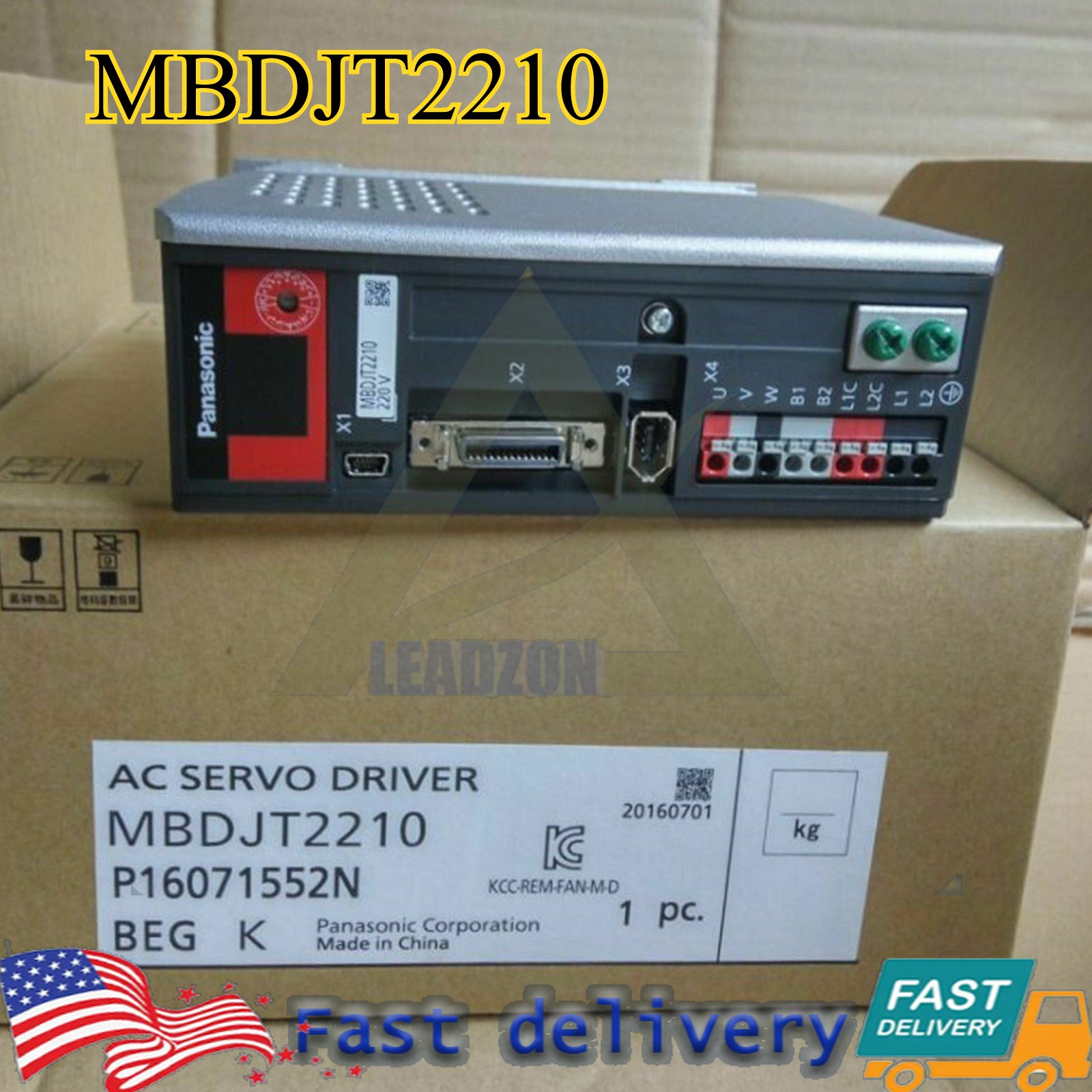 1PCS Brand New for Panasonic MBDJT2210 AC Servo Drive Fast delivery in box