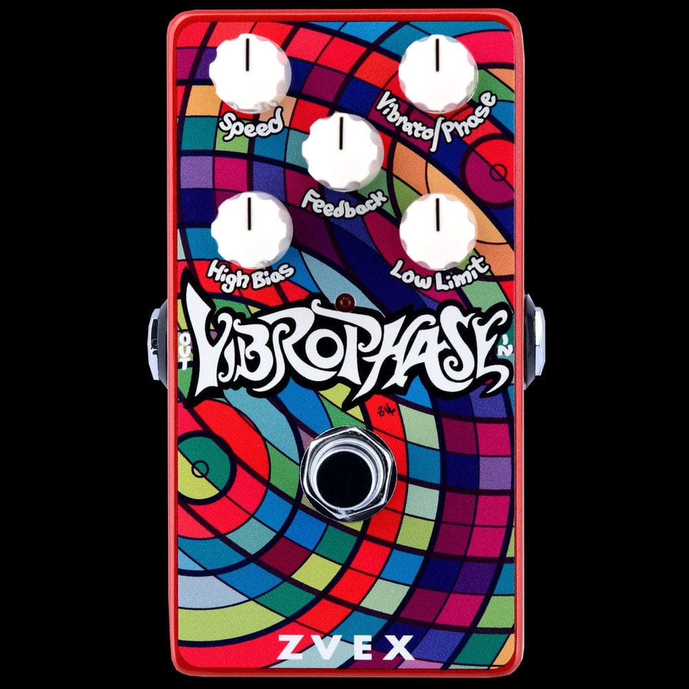 ZVex Vexter Vibrophase Vibrato Phaser Guitar Effect Pedal