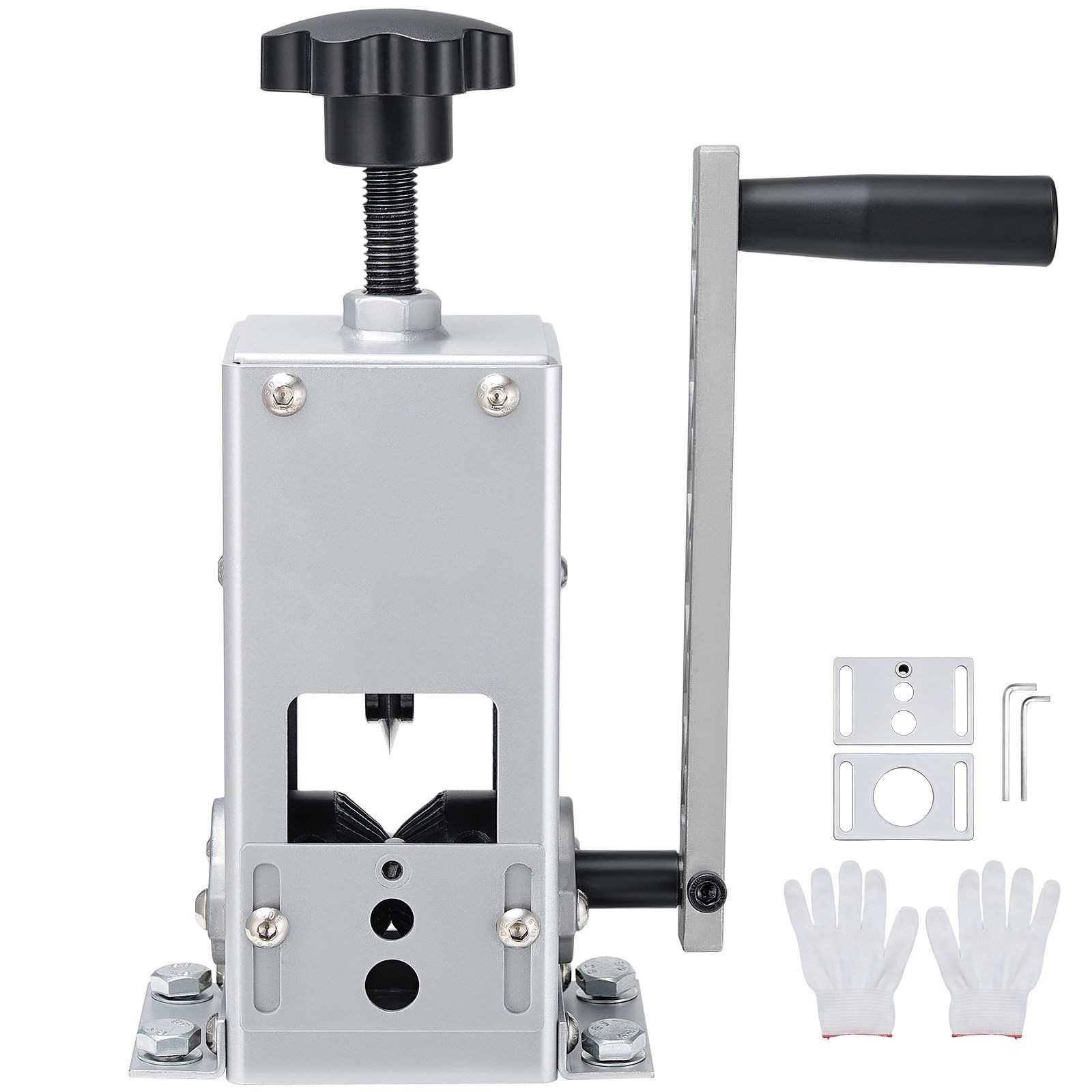 Manual Wire Stripper, 0.06 - 1.18 in, Hand Crank or Drill Powered, Heavy Duty