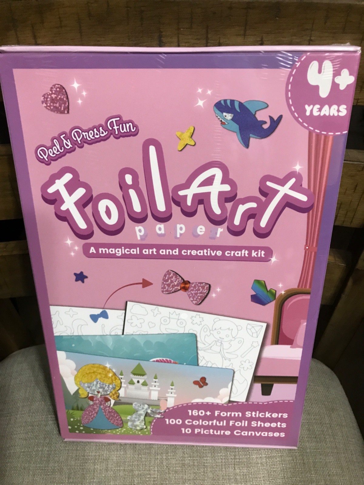 Peel And Press Foil Art Dress Up