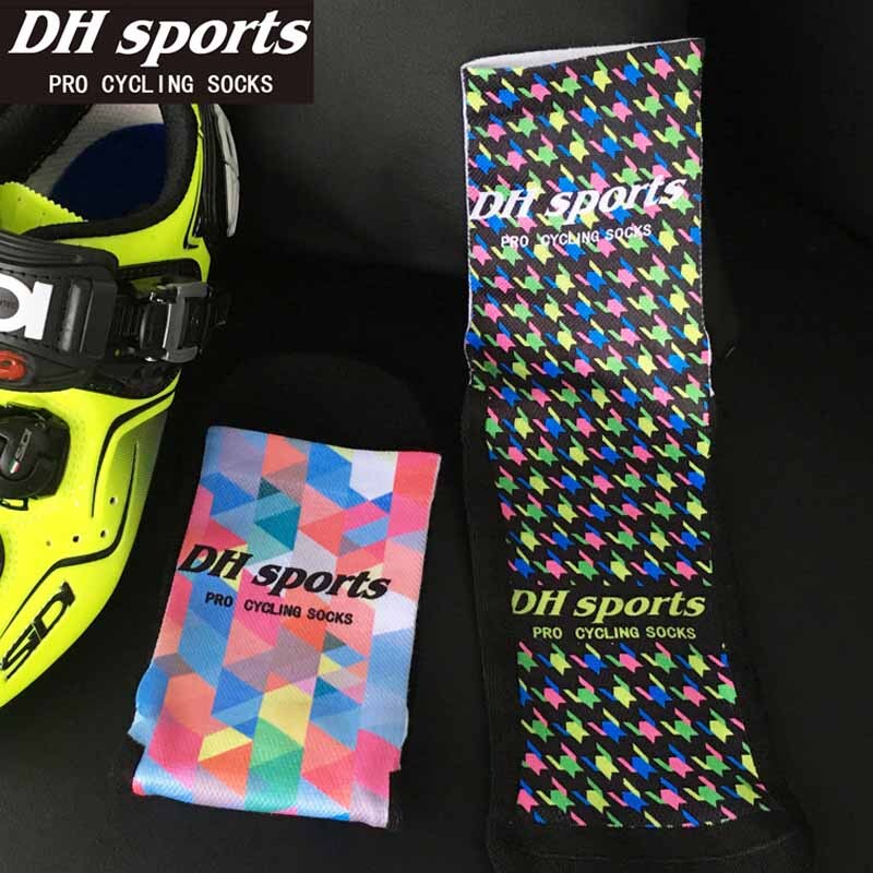 Pro Mens Womens Cycling Riding Sport Ankle Socks Bicycle Bike Socks Black XC MTB