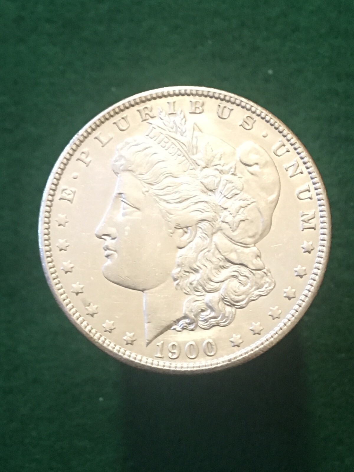 1900 Morgan Silver Dollar UNC Details
