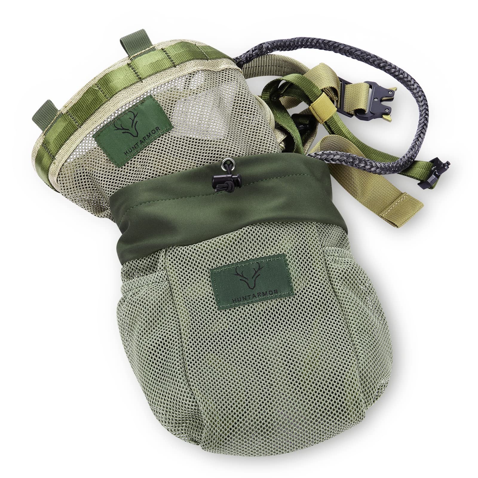 UIIHUNT Dump Pouch with Drawstring Closure, Lightweight, Easily Attaches to A...