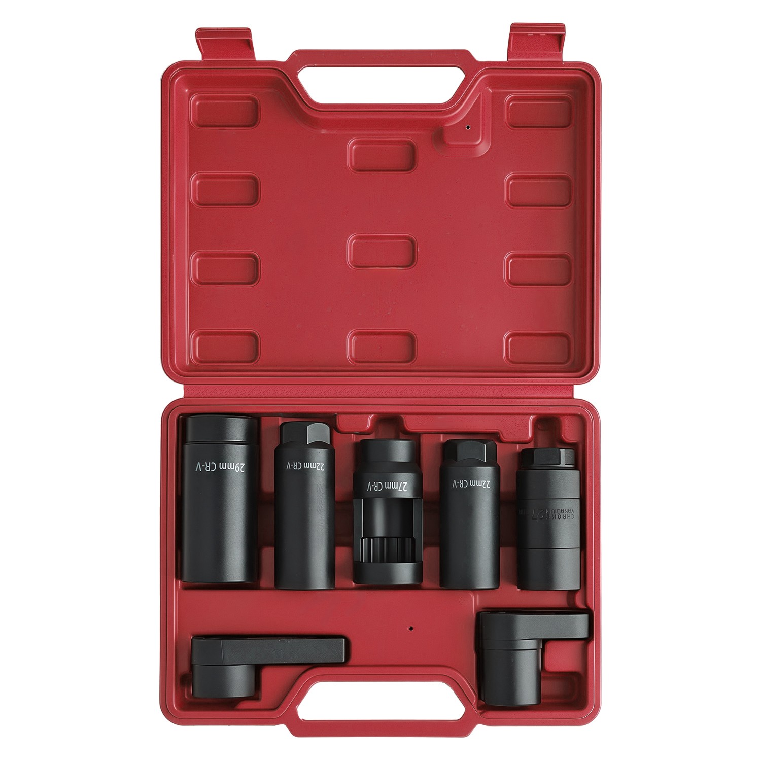 7PCS Automotive O2 Oxygen Sensor Socket Set Offset 02 Sensor Wrench Remover Tool