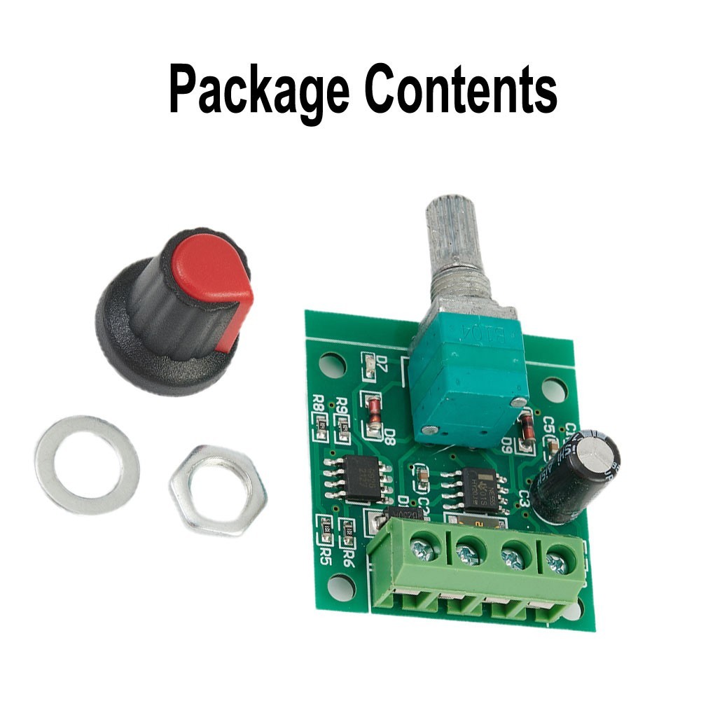 Useful Speed Controller Potentiometer (Linear) DC1.8-15V Knob Load Linear