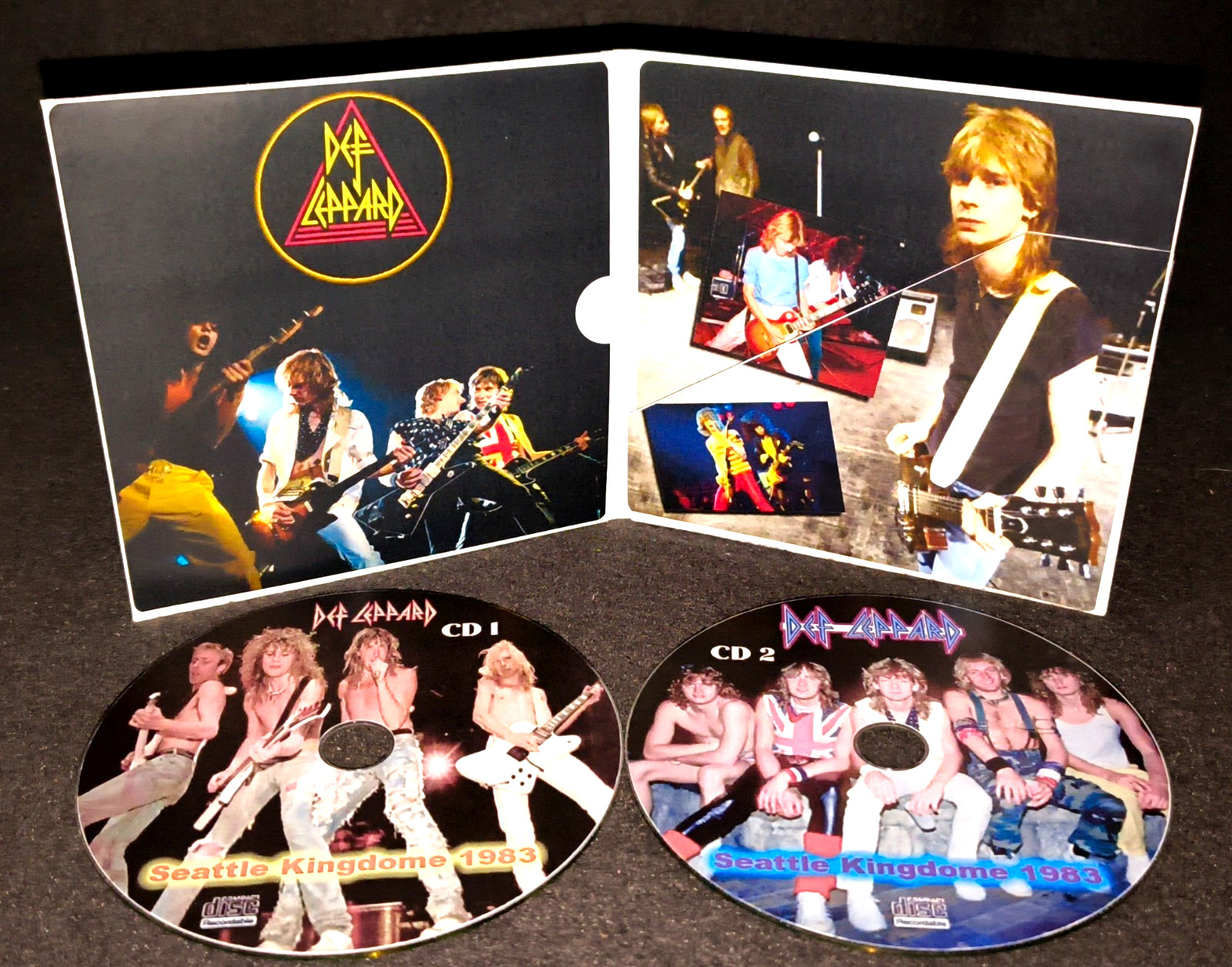Def Leppard Seattle 1983 Gate Fold 2CD Package NEW