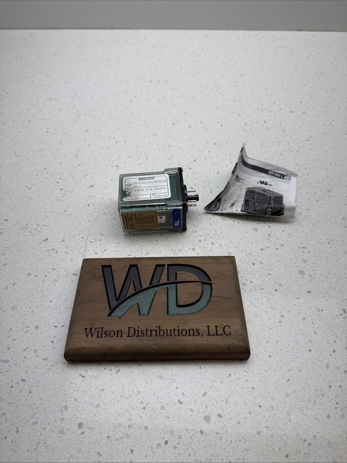 API 4380 G DC/DC Isolator Absolute Process Instruments 115VAC Power | NIB