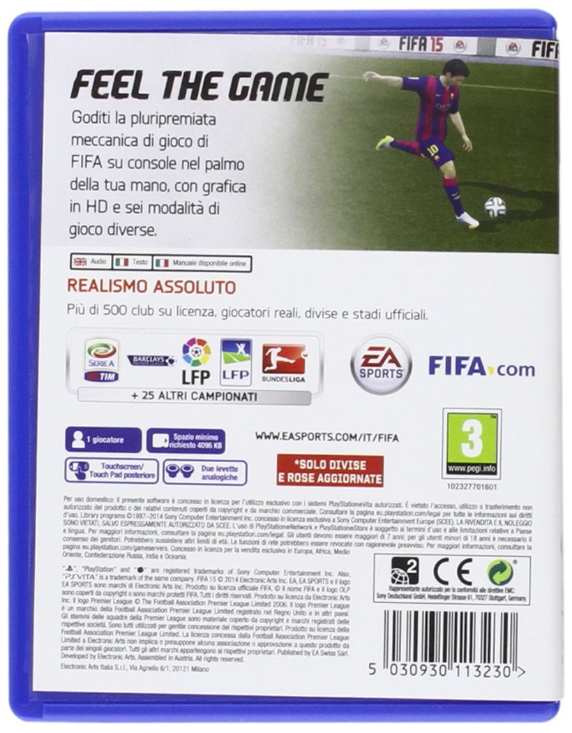 Fifa 15 (Sony PlayStation Vita) (UK IMPORT)
